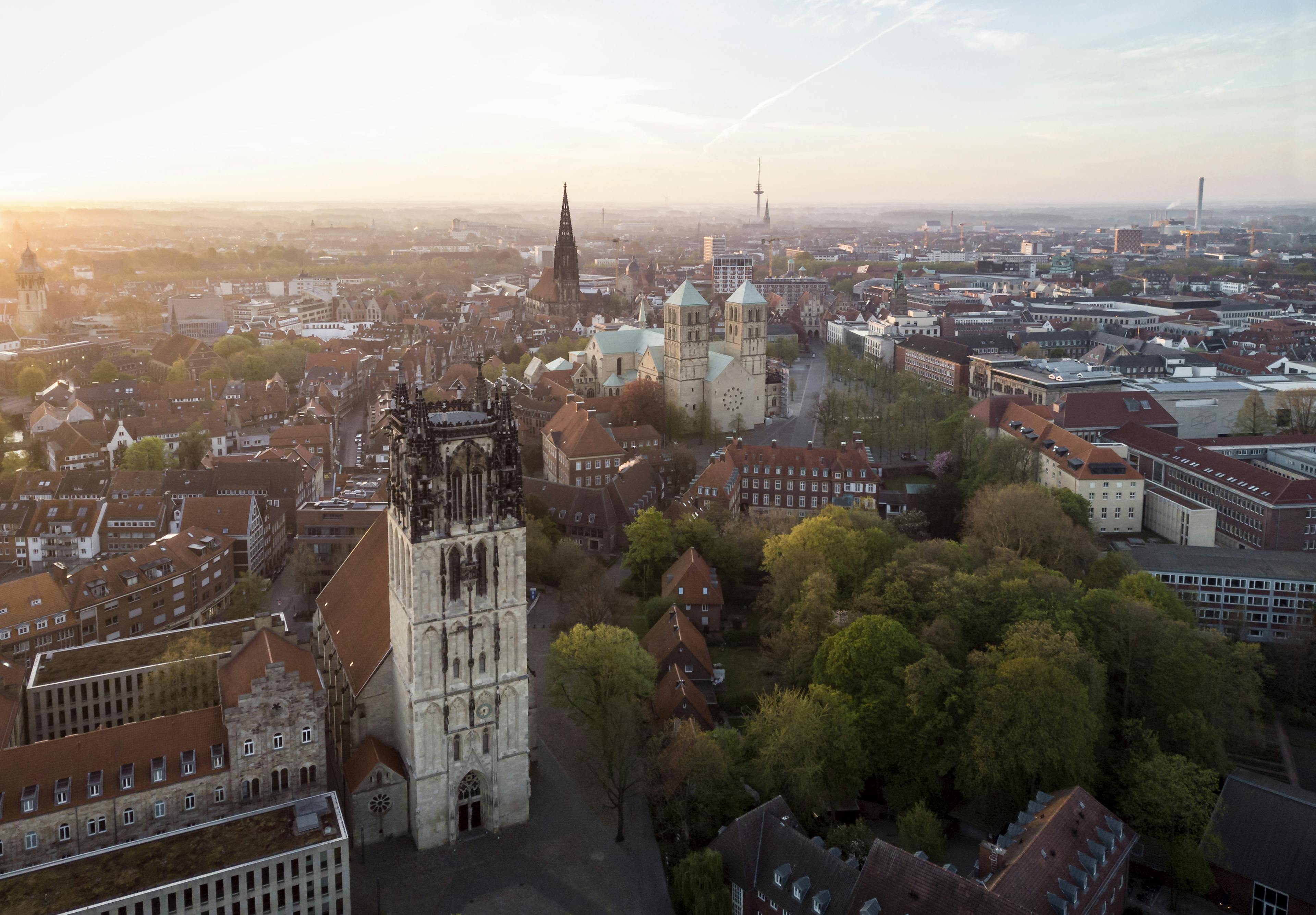 Altstadt-Silhouette Münster